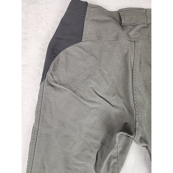 Vintage Mountian Equipment Co-op Green/Grey Hiking Nylon Pants Women’s Size 16 - Picture 14 of 16